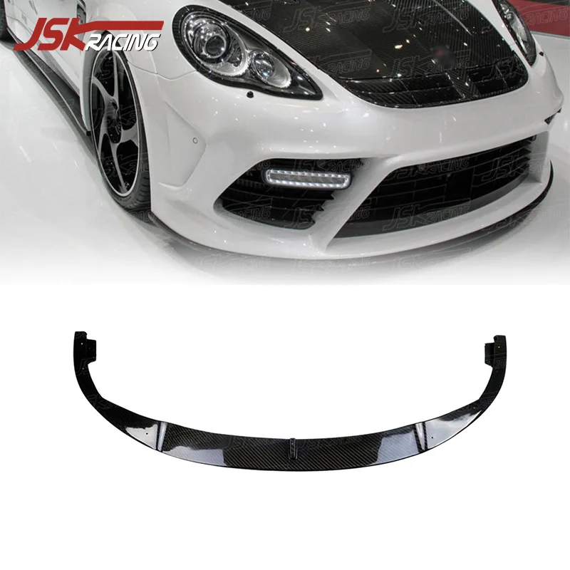 

Carbon Fiber Front For 2010-2013 Porsche Panamera 970 Car Bumper Lip Spoiler Upgrade To Mans Style