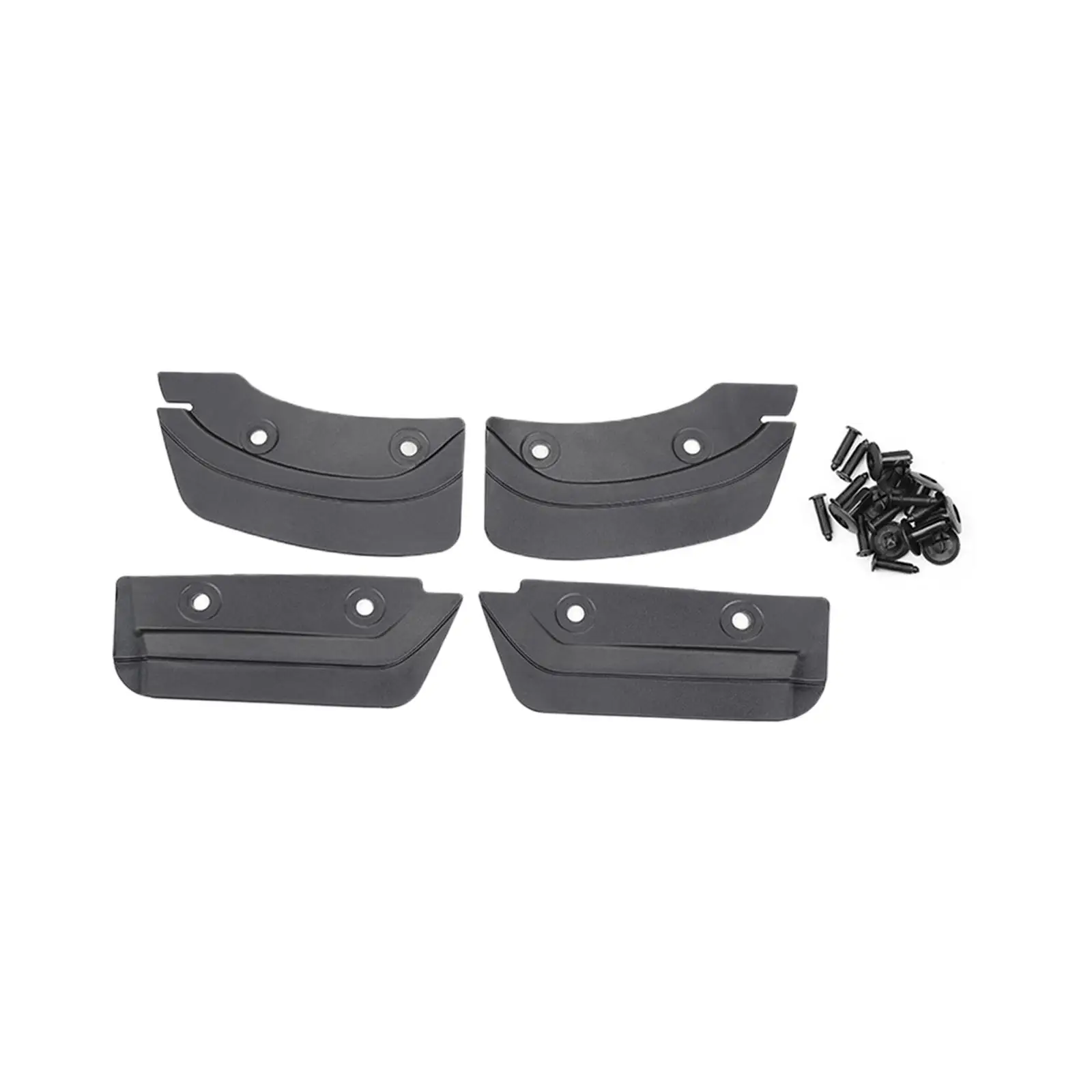 High Flexibility Mud Flaps Durable Splash Guards Mudguard Protector Fit for Tesla Model 