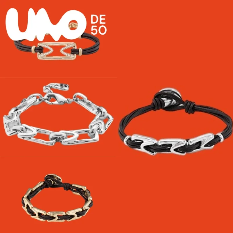 

Серебряный браслет UNOde50 S925 2025 года — подвеска премиум-класса, современная эстетика, сейчас со скидкой — быстрый аккт!