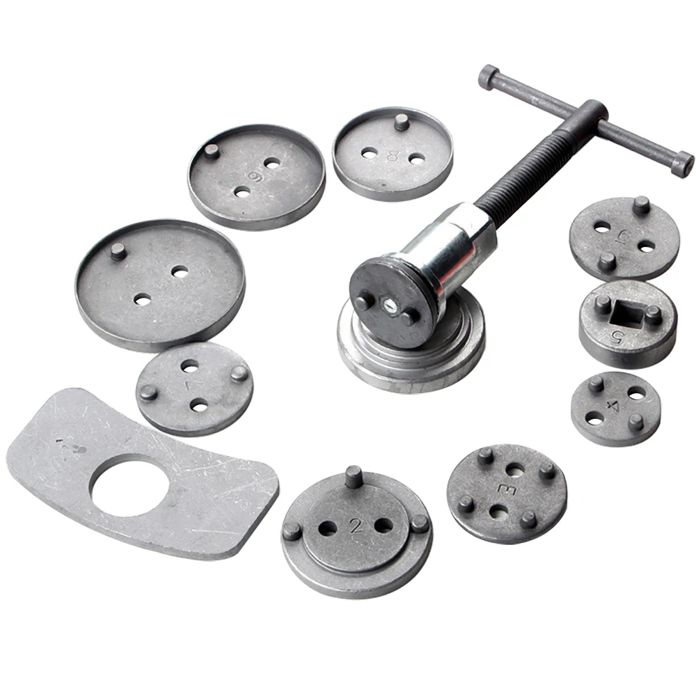 12x Brake Caliper Piston Rewind Wind Back Tool Kit Disc Brake Cylinder Adjustment Car Disc Brake Caliper Piston Compressor Tool