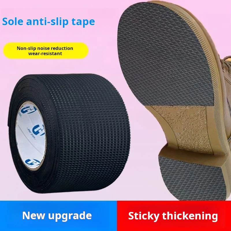 

Нескользящая самоклеящаяся глушительная лента для высоких каблуков — утолщенная противоскользящая подошва для снижения шума