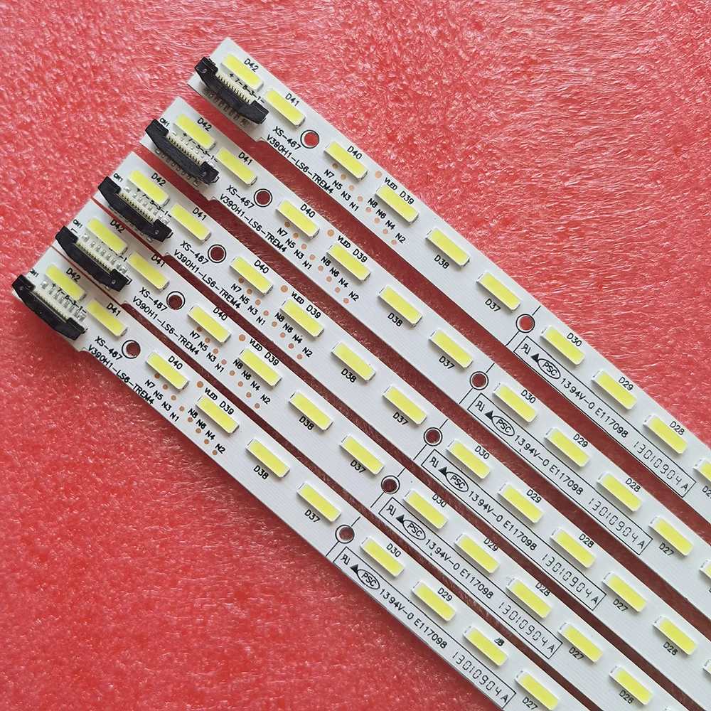 6V LED Strip V390H1-LS6-TREM4 V390H1-LS6-TREM2 For TV TX-L39EW6 tc-l39em6b TX-L39ESEK TX-L39E6B TX-L39E6E V390HJ1-LE6  39E580F