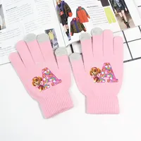 Paw Patrol Gloves girl Mobile Phone Touch Screen Glove Chase Skye Cartoon Cute Winter Outdoor Warm Glove Children Birthday Gift