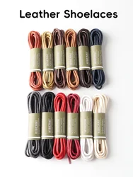 Okrągłe sznurowadła z czystej bawełny woskowane 1 para 60/70/80/90/100/120/140/160/180cmOxford sznurowadła buty sznurowadła wodoodporna skóra 12 kolorów