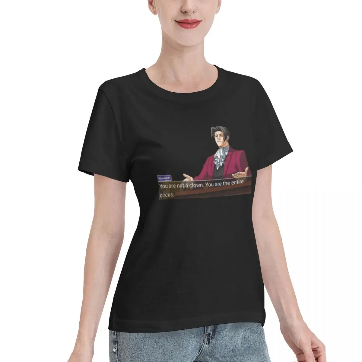 Spring Musthave Miles Edgeworth Women's T-shirt Travel Outfit Spring Autumn Top