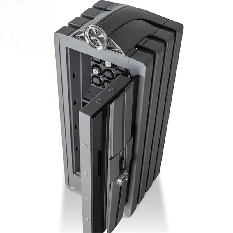 Light luxury high-end solid wood safe, home password anti-theft jewelry cabinet