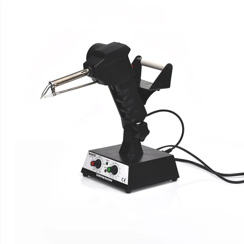 

Adjustable constant temperature electric soldering iron foot pedal automatic soldering station spot welding machine