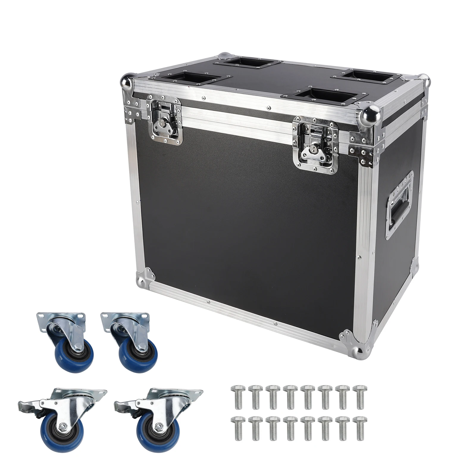 Flight Case For 2Pcs 380W Beam Moving Head Stage Light Hard Case With Wheels