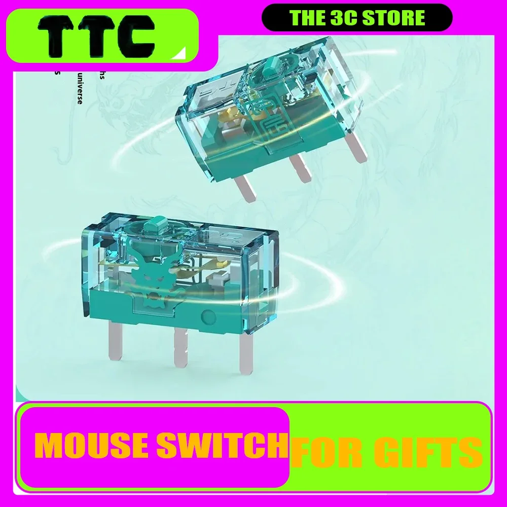 TTC Loong Mouse Switch Micro Motion Quick Trigger Hot Swap Customized Mous Suitable For Most Mouse Models PC Gamer Accessories