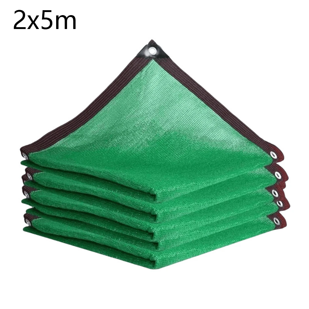 PE Green Edge Punching Shade Net Balcony Courtyard Outdoor Insulation Encryption And Thickening Sunscreen And Shading Net