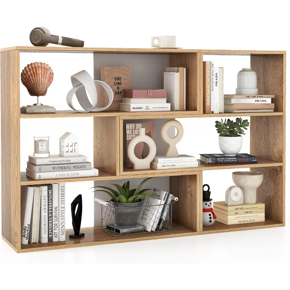 6-Cube Bookcase, 3-…