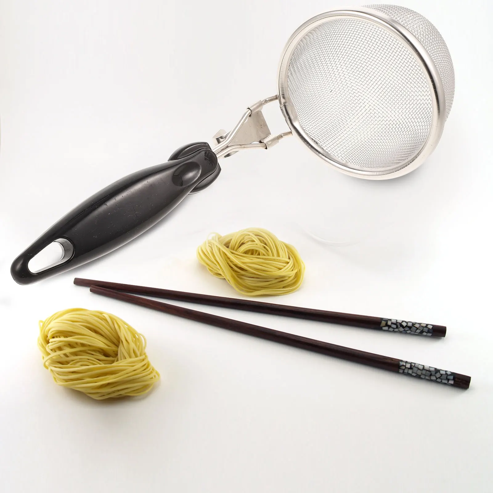 

Cooking Strainer Spoon Stainless Steel Slotted Spoon For Noodle Hot Pot Kitchen Tools Metal Colander Ladle Filter Scoop