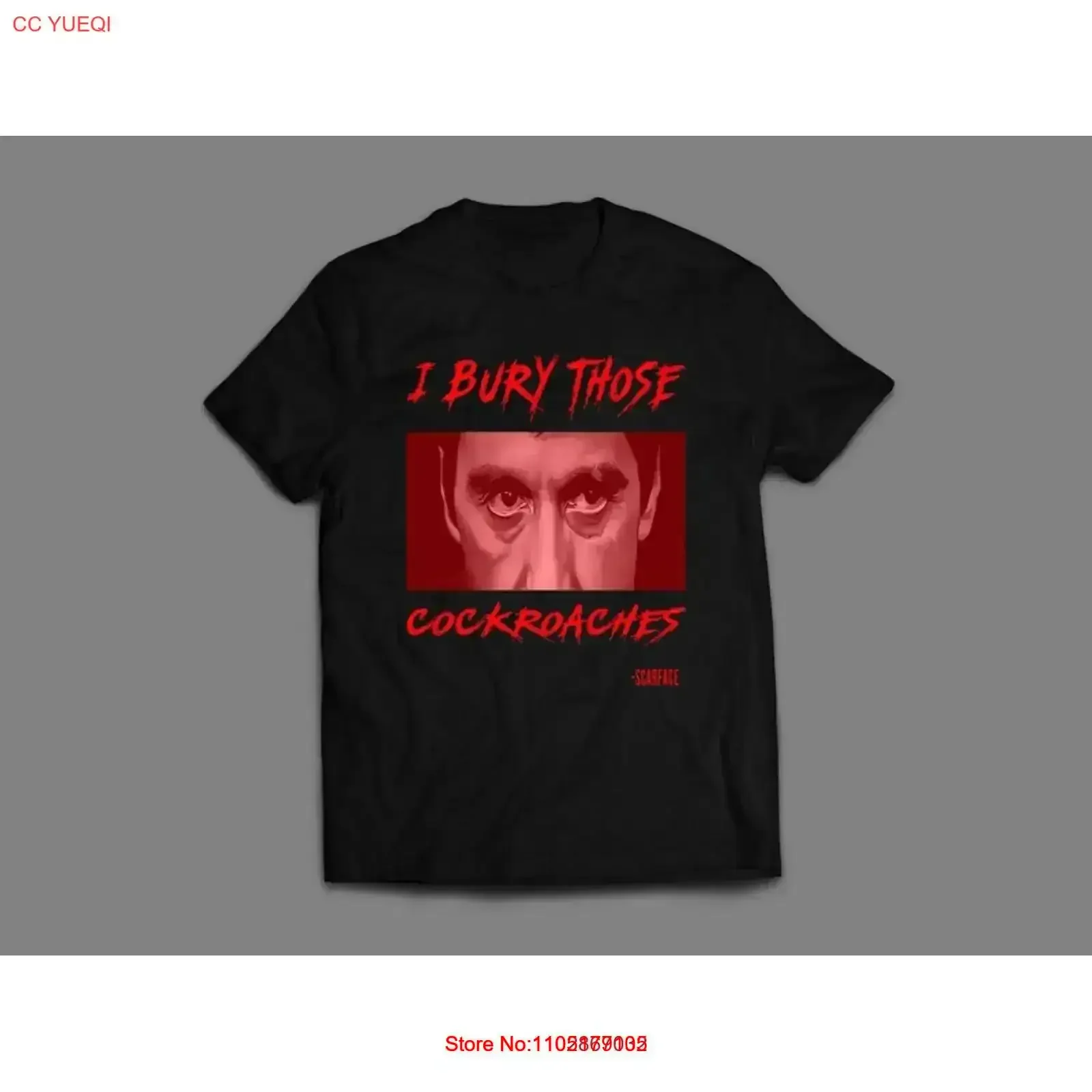 تي شيرت I Bury Those Cockroaches Gangster تي شيرت عتيق مغسول للارتداء اليومي أوم مريح موضة عتيقة قابلة للتنفس #1