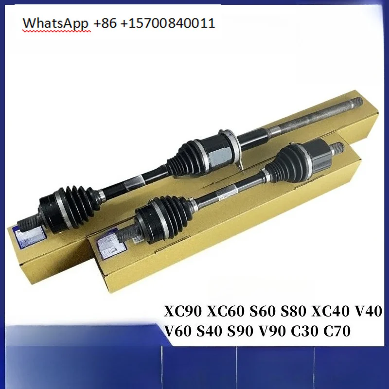 For XC60 XC90 S40 S60 S80 V90 S90 XC40 Front Half Axle Assembly Steering Axle, Accessories