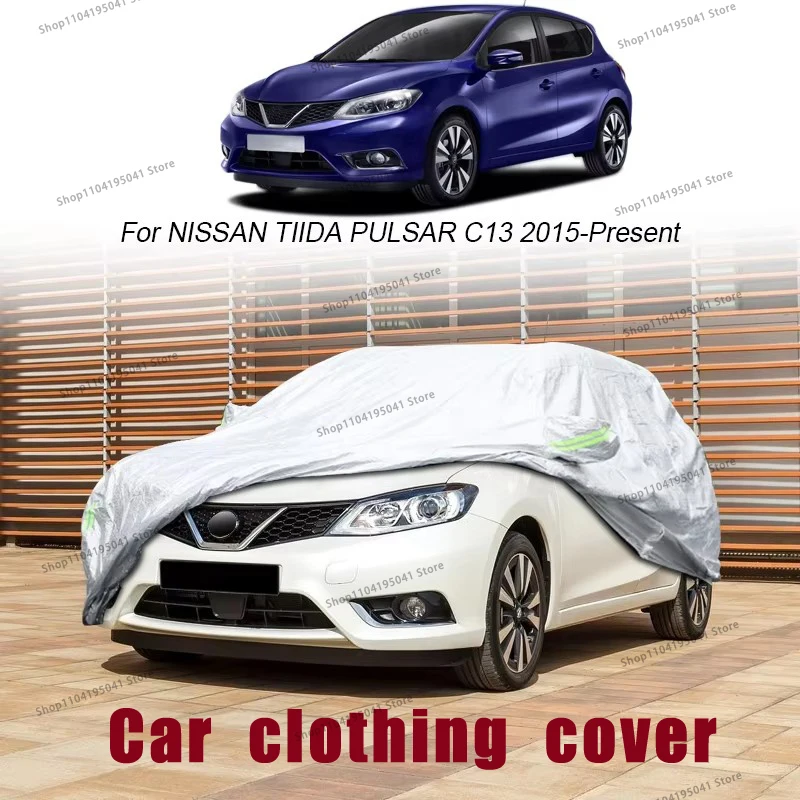 For NISSAN TIIDA Full Car Cover Rain Frost Snow Car protective cover ,UV protection,Car paint protection