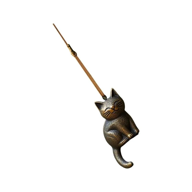 4x7b Weather resistente a sinos vento gatinho