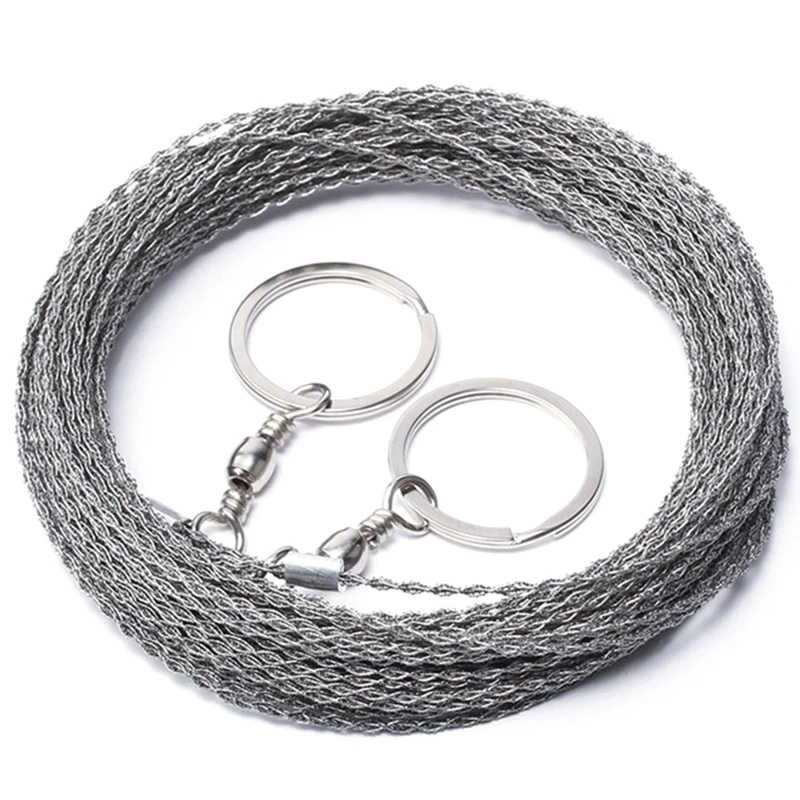 Survival Stainless Steel Hand Pocket Wire Outdoor Emergency Rescue Gear Dropship