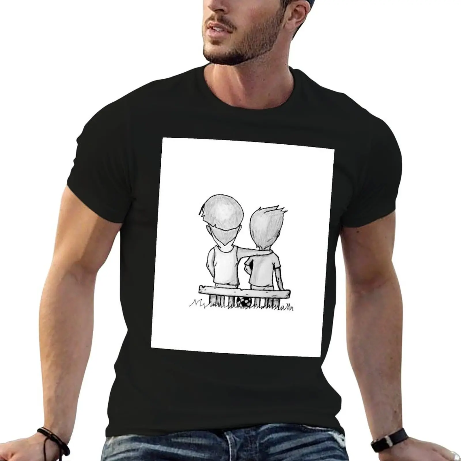 

Brothers T-Shirt sweat football t shirt Funny t-shirt t shirts men