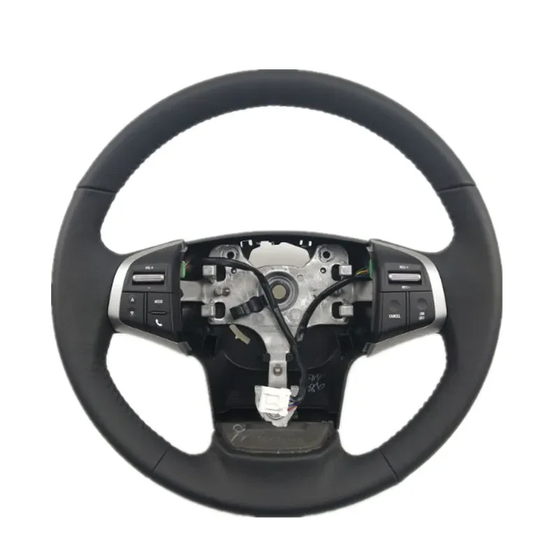 For Isuzu DMAX MUX Leather Steering Wheel Assembly With Audio Cruise Control Switch