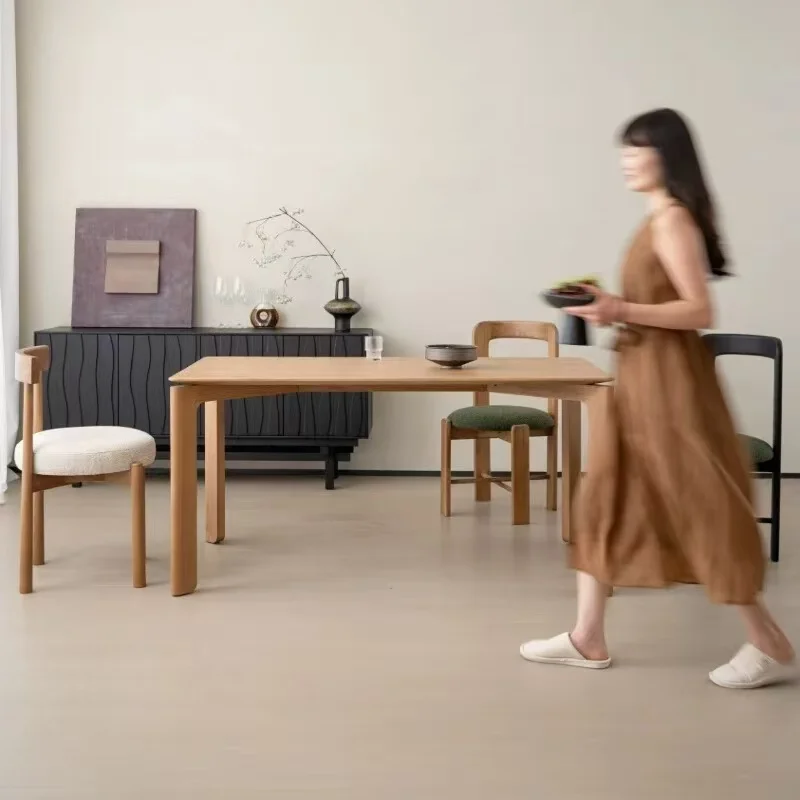 Study Writing Dining Table Designer Conference Wood Modern Dining Table Desk High Extendable Chairs Muebles Office Furniture