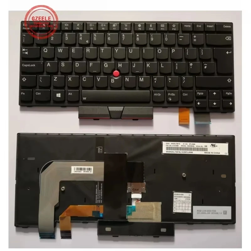 RU/SP/FR/BR/UK/US English NEW Laptop Keyboard For Lenovo IBM Thinkpad T470 T480 A475 A485