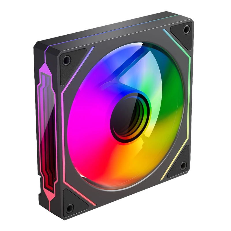 TEUCER PRISM Computer Chassis Fan 12cm ARGB 5V 3PIN Quiet Cooling Fan PWM Light synchronization