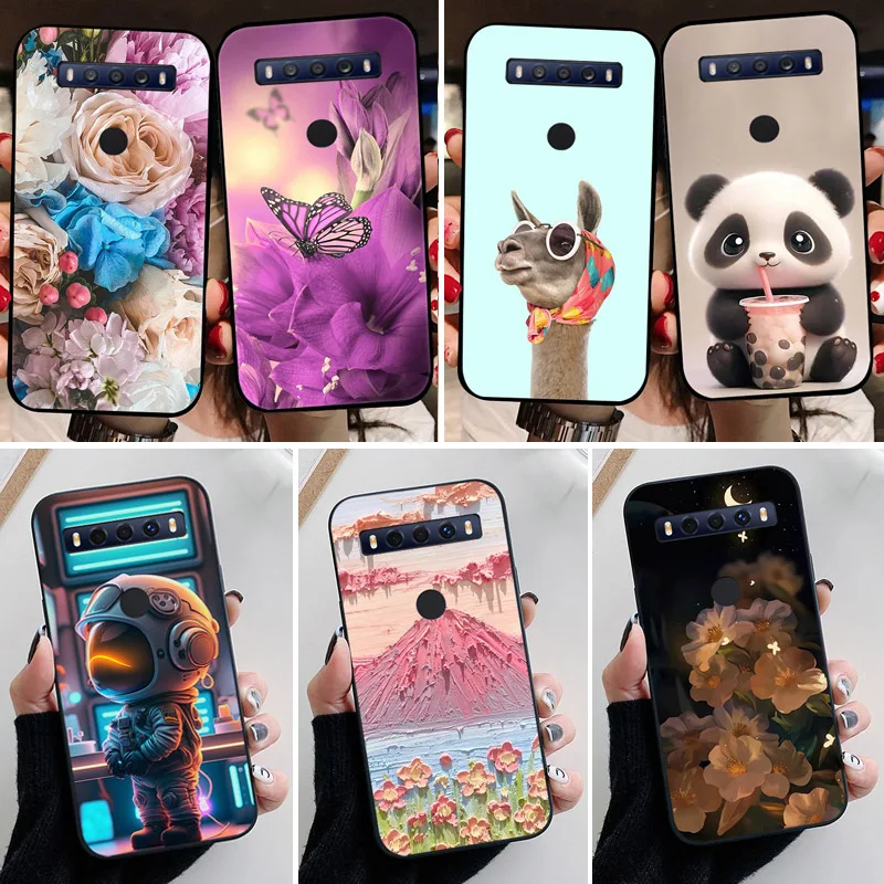 Etui TCL 10 SE Miękka silikonowa osłona tylna TPU do TCL 10 Lite 10L SE T766U T766H T766A Etui na telefon 10 SE TPU Bumper Coque