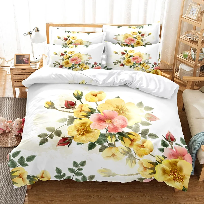 

bedding set duvet cover set 3d bedding digital printing bed linen queen size bedding set fashion design