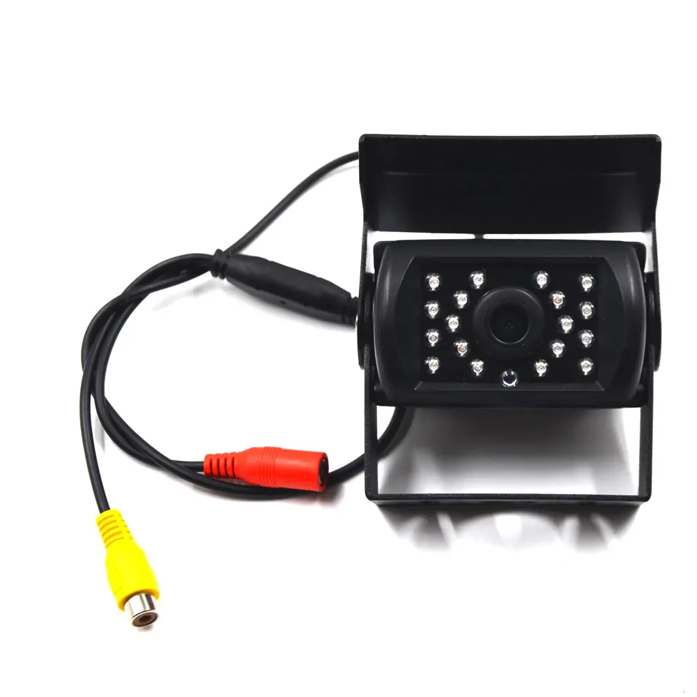 Parking CCD HD Rear View Camera For Truck Trailer Pickups RV Backup Heavy Duty 18 LED IR Night Vision Waterproof Vehicle