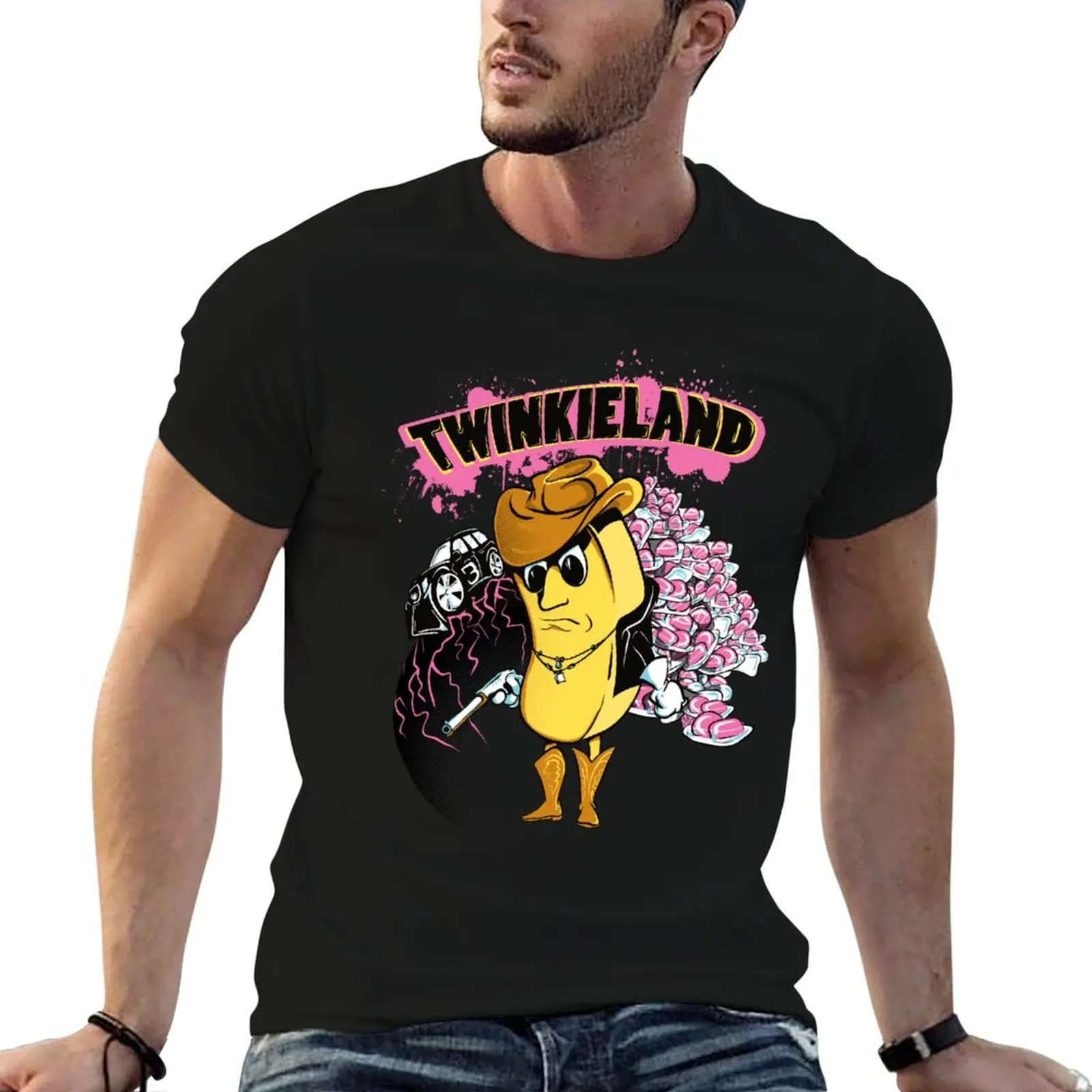 Twinkieland T-Shirt t shirts for man cotton funny man t shirt luxury t shirts cotton 100% T-shirt
