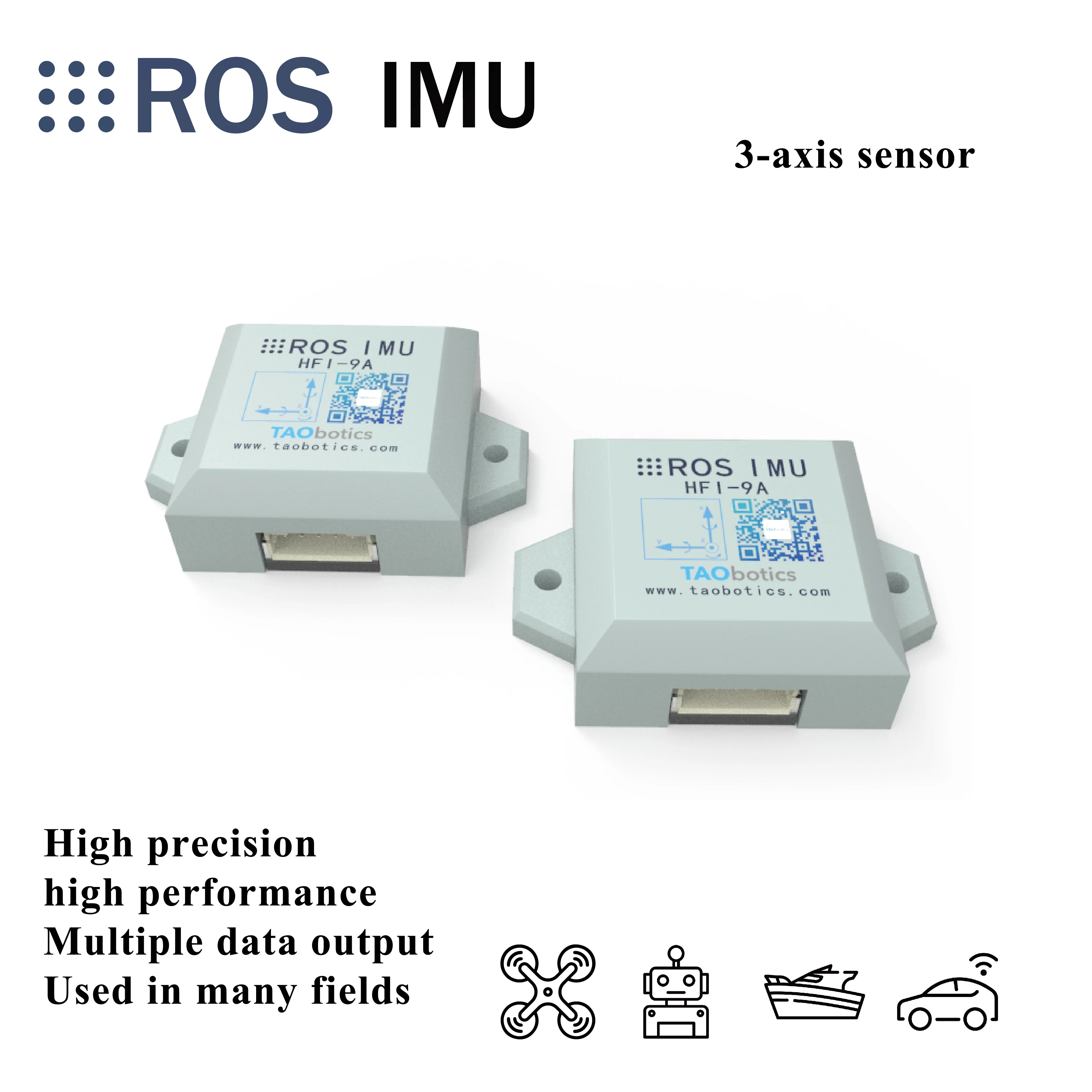 ROS Robot Imu Module Arhs Attitude Sensor Usb Interface Gyroscope Accelerometer Magnetometer 9 Axis