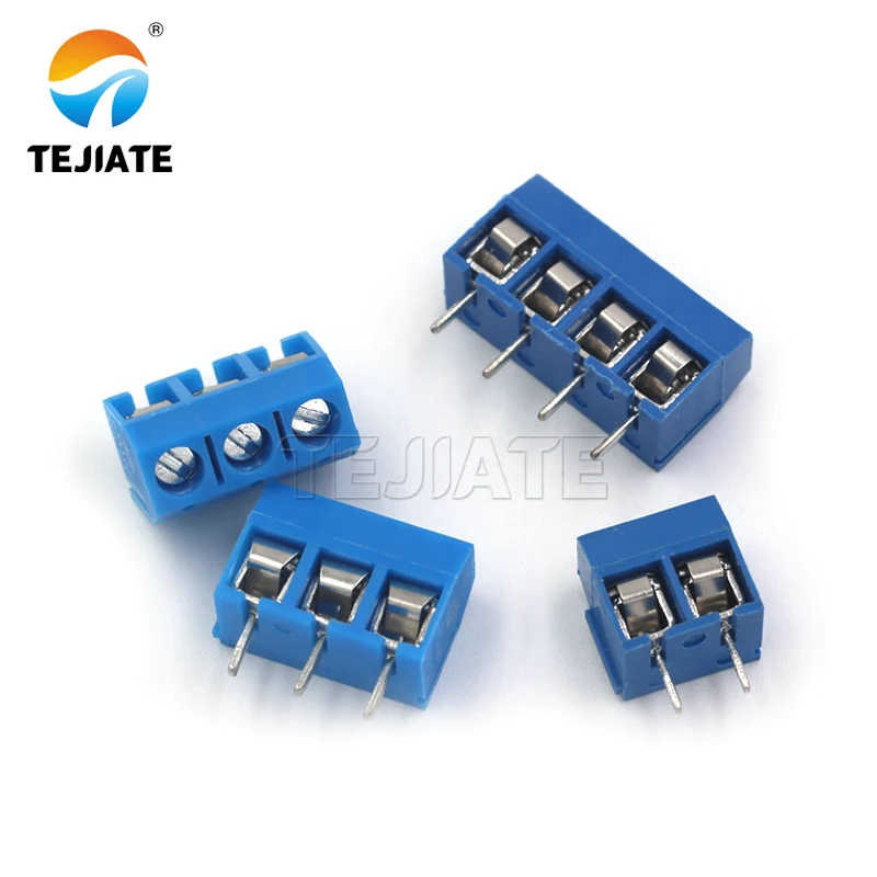 KF301-2P/3P/4P position terminal block, PCB terminal, 5.08MM binding post, splittable, high-current connector.