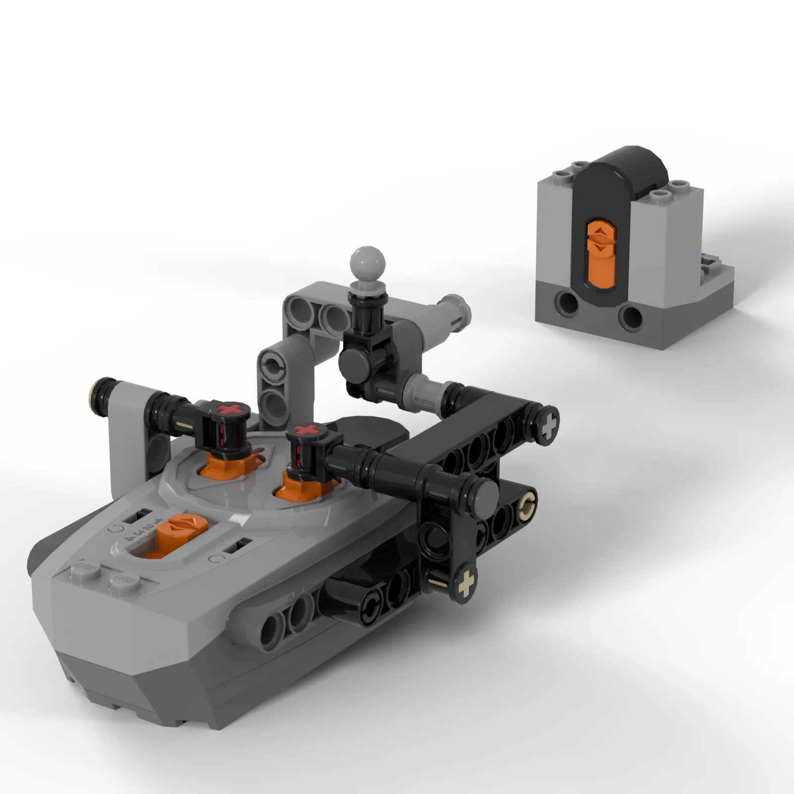 Bloc de construction technique, pièces de fonction de puissance 2.4gHz RC IR RC, poignée de voiture à dérive, Kit de télécommande, jouet pour enfants de haute technologie