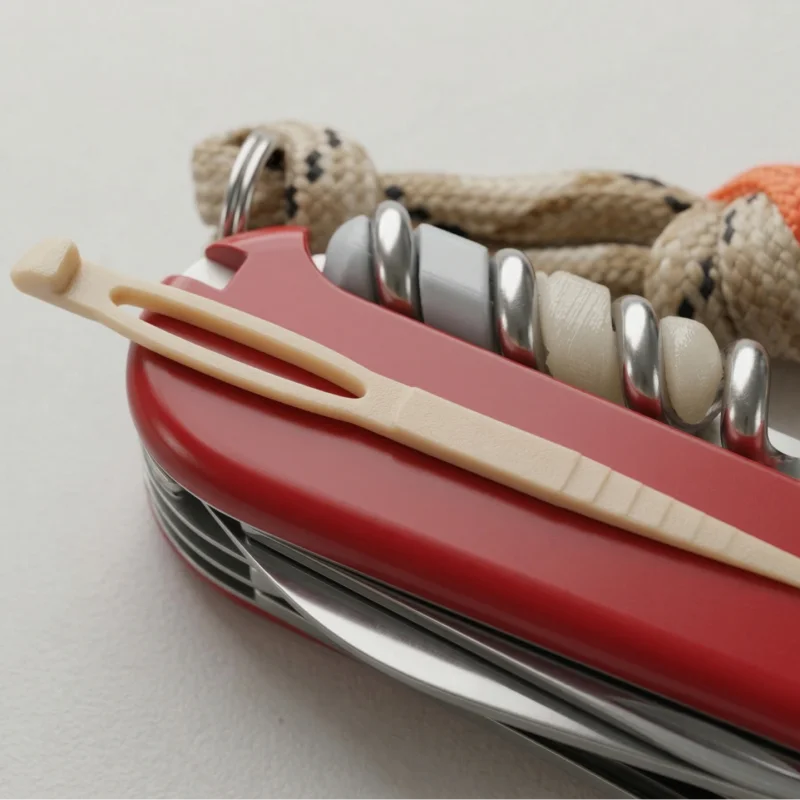 Ersatz-Zahnstocher für Victorinox Schweizer Taschenmesser Ersatzteil Reparaturwerkzeug Zubehör Passend für den Schlitz – Detail 2