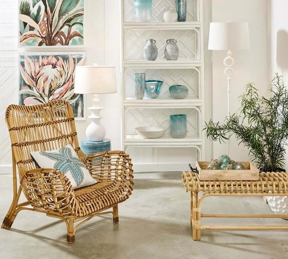 Modern American style living room furniture luxury side tables square waxed concrete cement side table Hot sales
