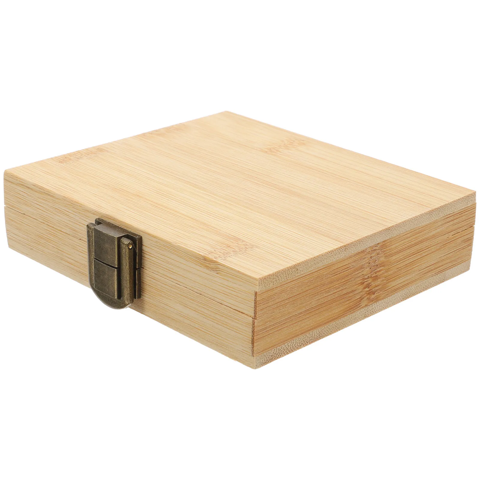 

Wooden Watercolor Paint Palette Empty Mixing Tray Buckle Ideal for Art Supply Storage Container Box