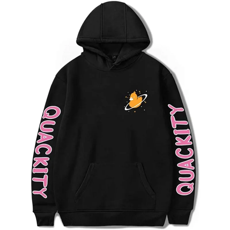 2022 Nest Home Quackity Hoodies Men Thin Pullover Game Anchor Merch Oversize Hoodie Sweatshirts clothing