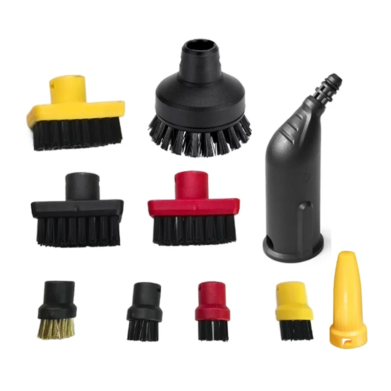 

Новинка для Karcher SC2 SC3 SC4 SC5 SC7, запасная часть пароочистителя, насадка, щетка для удаления стойких пятен, небольшой набор Т-образных щеток
