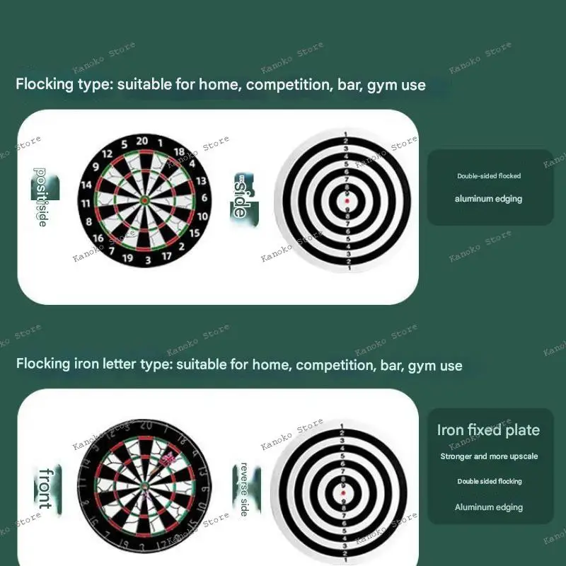 Darts Board Indoor Home Professional Outdoor Competition Training Darts Target Board Flying Standard Stand Set Toys Children