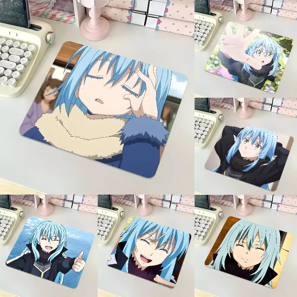 1pc Rimuru Tempest Anime Characters Small Mousepad Keyboard Pad Laptop Cushion Non-slip Deskpad