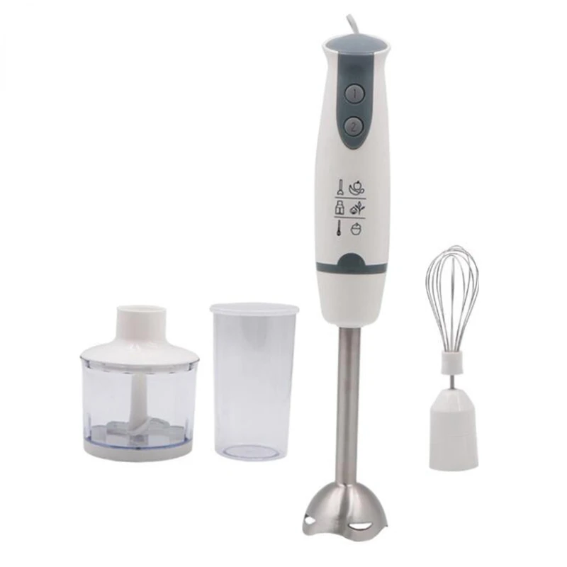 Electric Hand Held Blender Food Mixer Multifunction Meat Grinder Fruit Vegtable Juicer Egg Beater Chopper Whisk Cream Stick