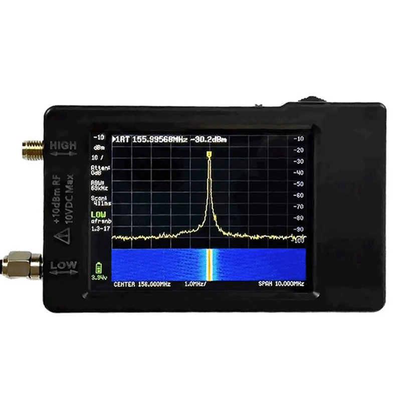 Analizzatore di spettro da 2.8 pollici portatile palmare 100Khz-960Mhz resistenza Touch 320 x240 analizzatore multifunzione durevole facile installazione