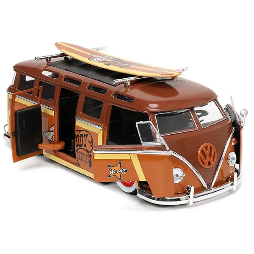 

JADA 1:24 WOODY & VOLKSWAGEN BUS T1 Alloy Car Diecasts & Toy Vehicles Advanced Collection Ornament Car Models