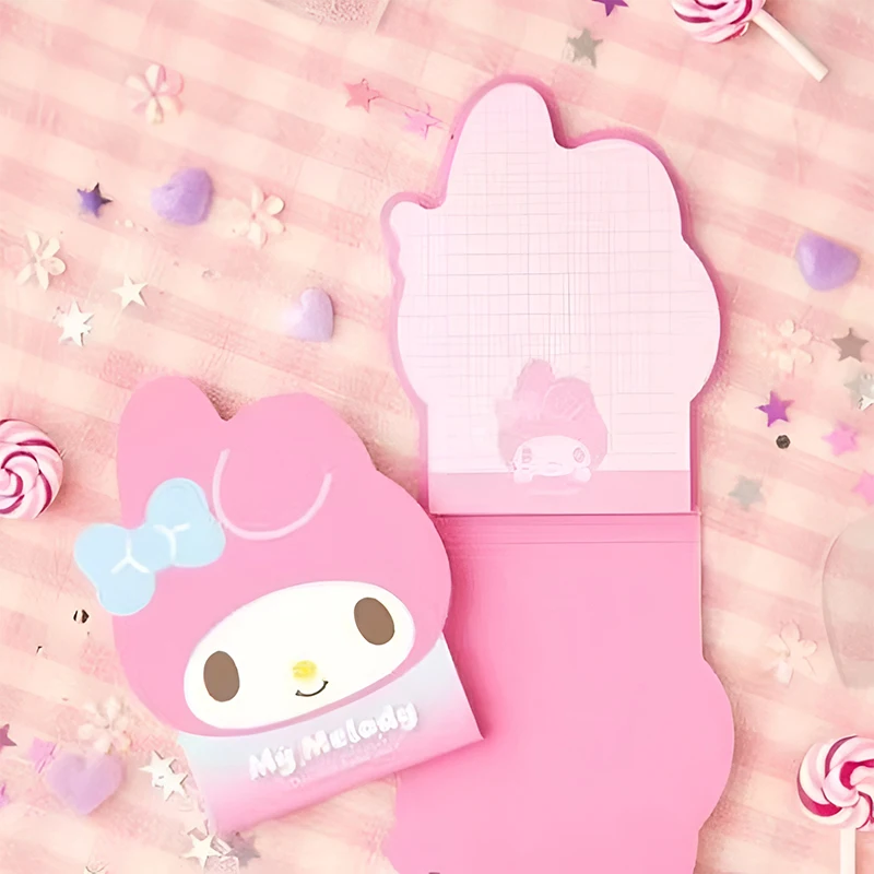 Sanrio Anime Kitty Memo Pad Sticky Notes Cute Sticky Notes Personalized Sticky Notes Cute Office Supplies Fun School Supplies