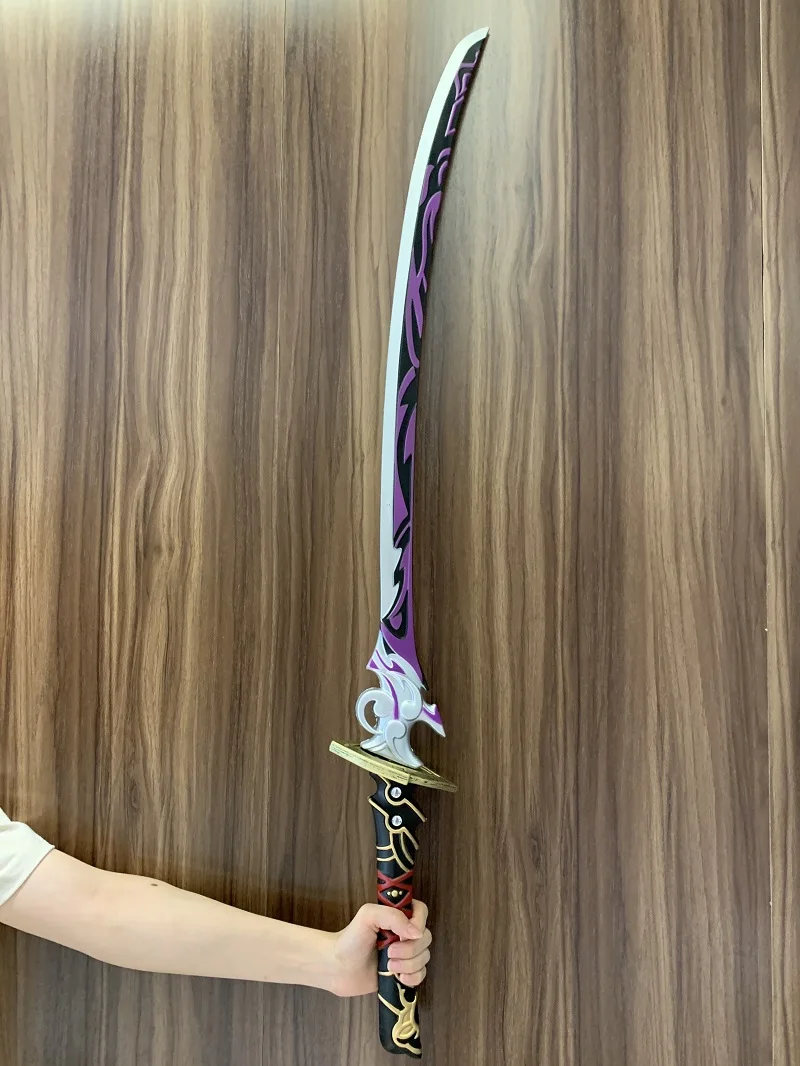 1:1 beelzebull Musou السيف رايدن شوغون كاتانا جينشين تأثير السيف سلاح تأثيري المرحلة الدعائم السلامة بولي PU نموذج هدية 105 سنتيمتر #6