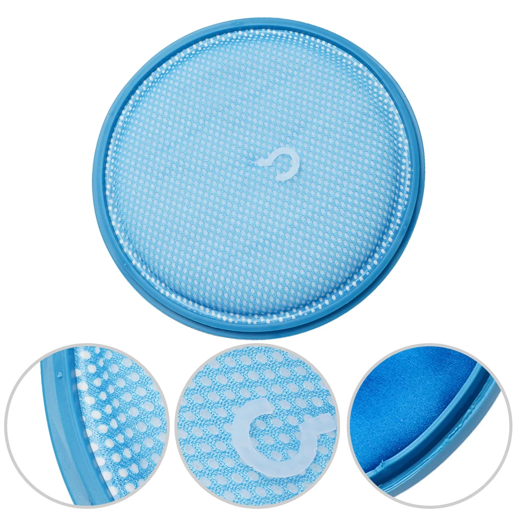 Round Filter For Samsung Cyclone Force SC05 SC07 SC15 VC07 Filter Fine Dust Vacuum Cleaner Household Blue Sweeper Accessories