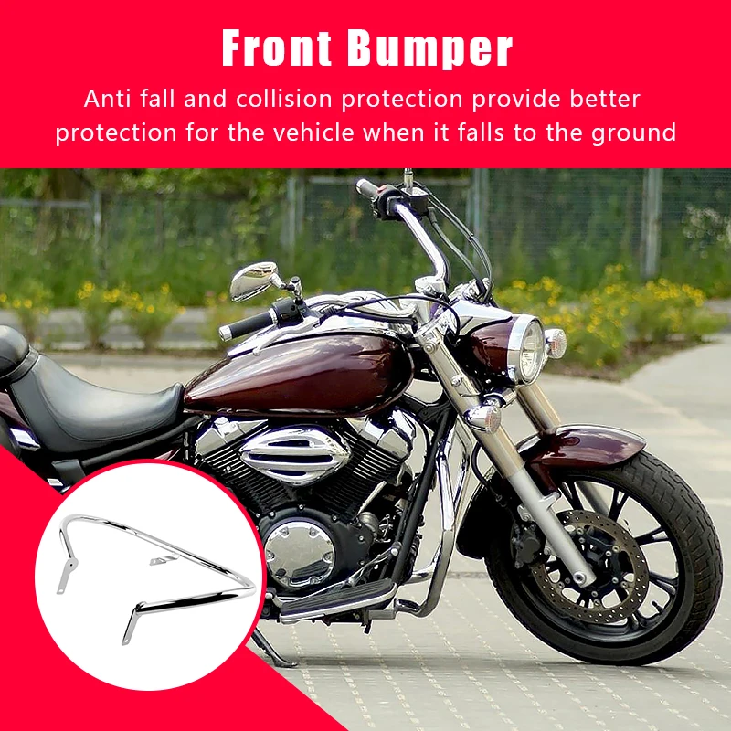 Chrome Motorcycle Engine Guard Highway Crash Bar For Yamaha Midnight Star XVS 950 V-Star XVS950 2010-up