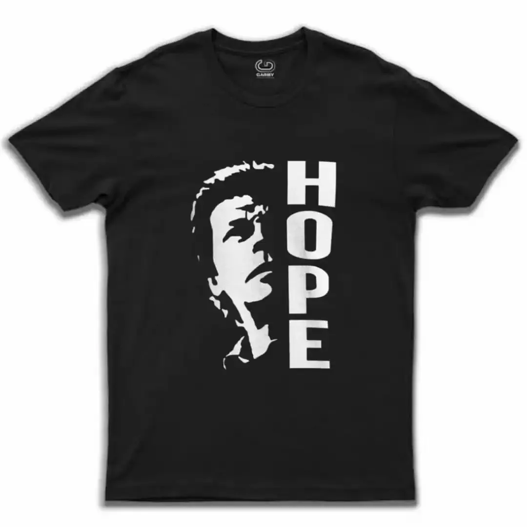 Hope Imran Khan Print T Shirt Cotton O Neck Half Sleeves O Neck Tshirt For Men Boys Streetwear High Quality Hip Hop T-shirt Top