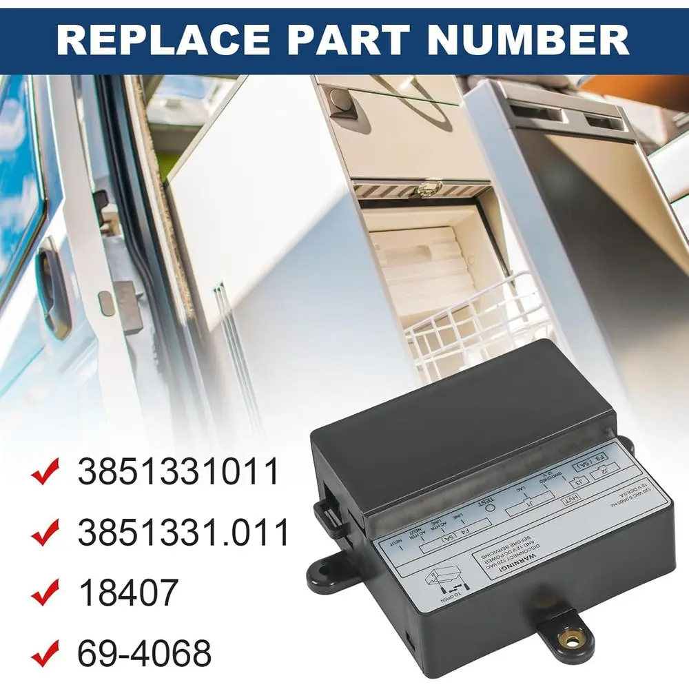 استبدال لوحة دائرة إمداد الطاقة للثلاجة # 3851331011 #4