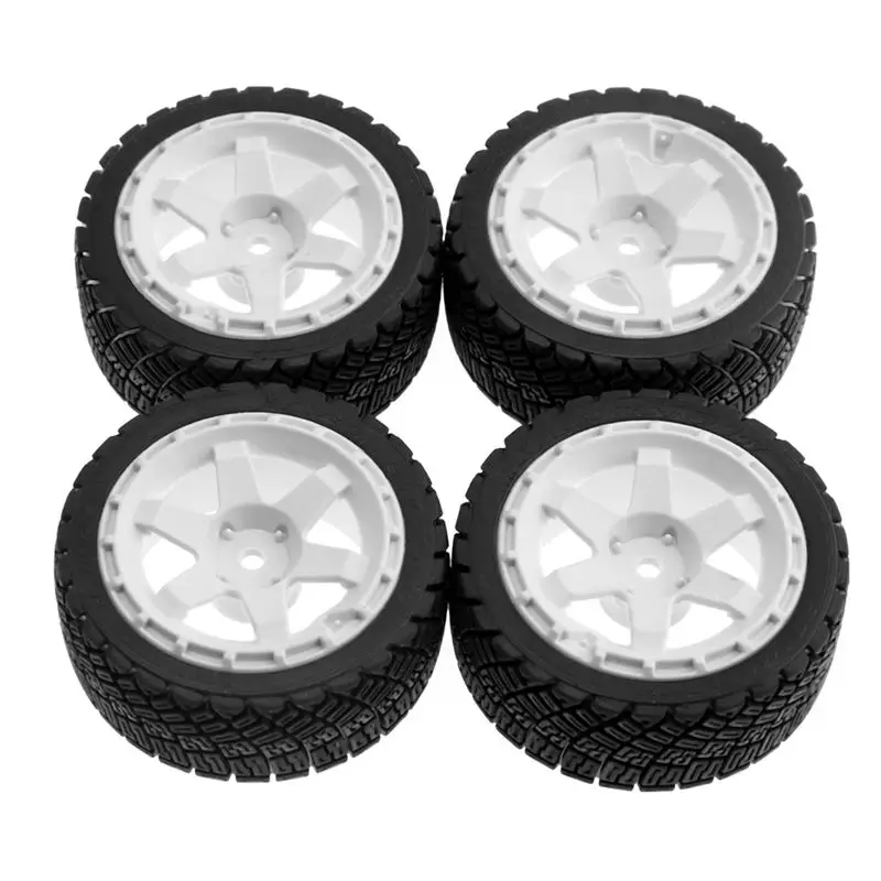 

A19Q-4PCS 67Mm 1/10 RC Racing Car Tires On Road Touring Drift Car Tyre Wheel For TT01 TT02 XV01